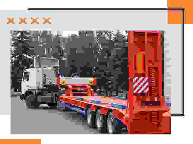 Перевозки на тралах и платформах в Лениногорске